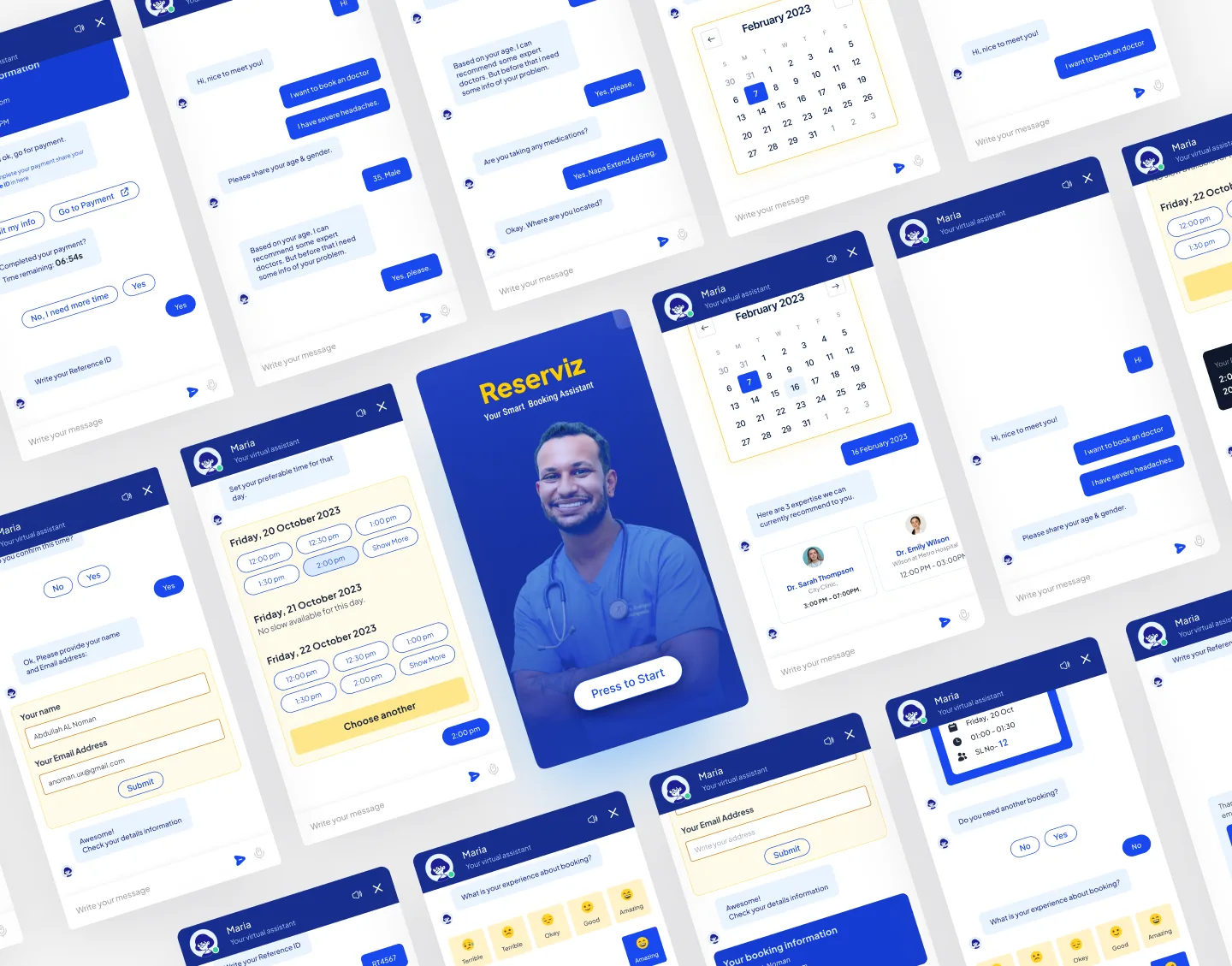 Reserviz โ Booking Chatbot System